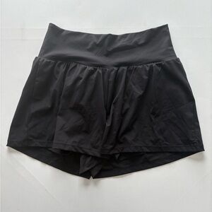 NWT Women's Halara Black Softlyzero Airy 4" Shorts Size 1X